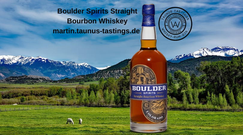 feine Spirits Bourbon Straight Boulder Whiskey Martins - Geister